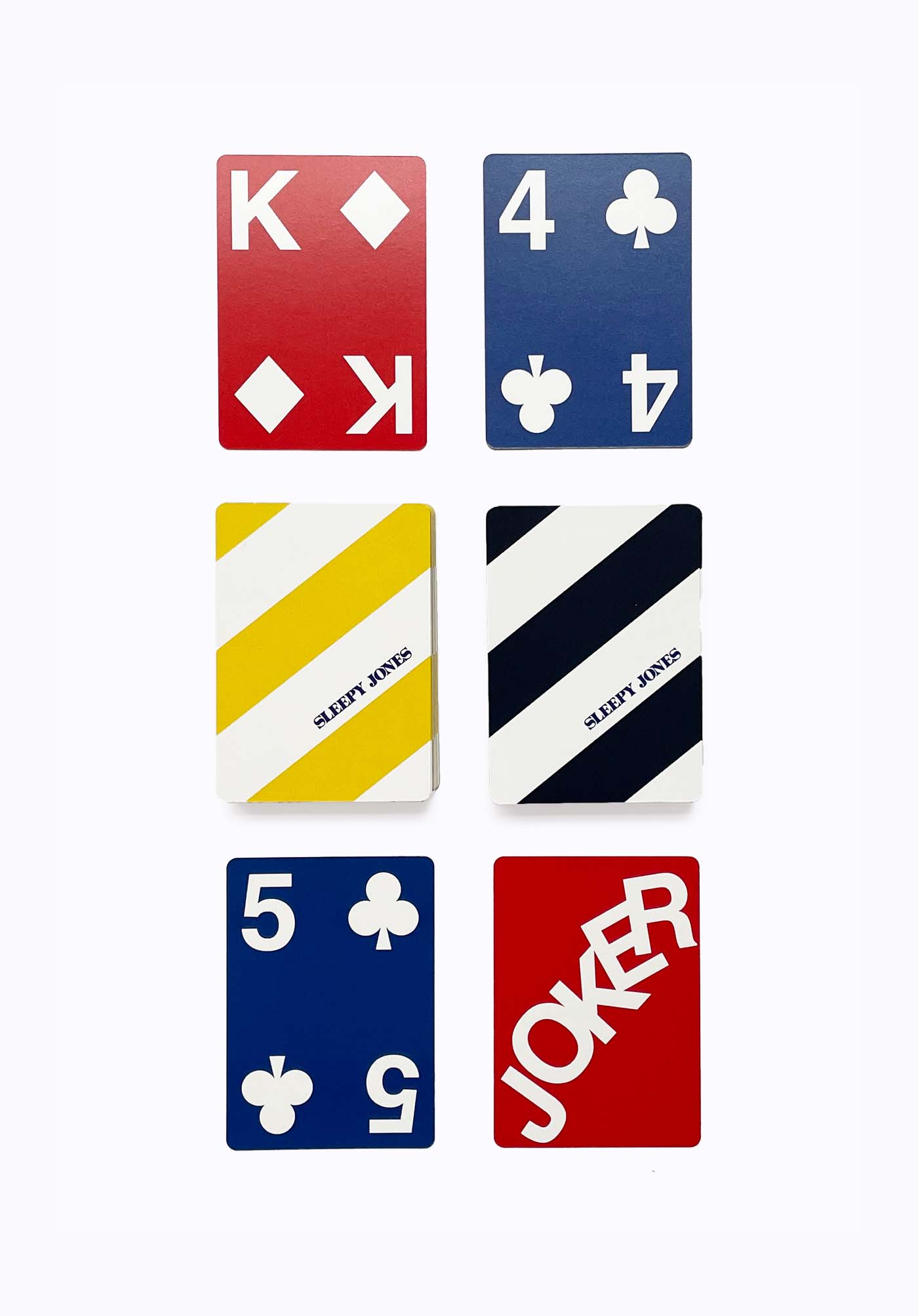 Sleepy Jones Playing Cards - Premium Set of 2 Decks for Poker, Blackjack & Card Games | Perfect for Game Nights, Parties & Travel Entertainment