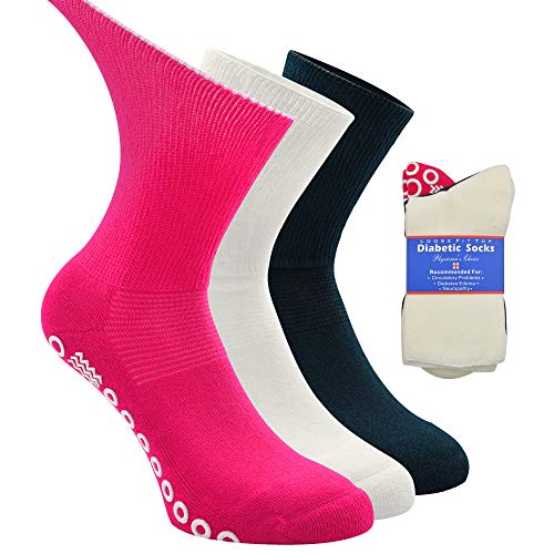 3 Pairs Green/Rose Red/White
