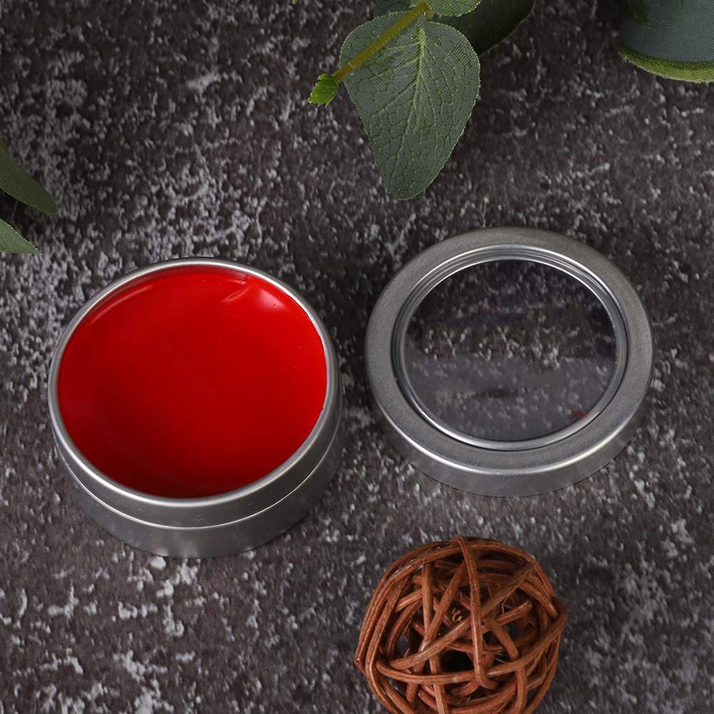 Professional Body Art Plant Pigment Face Paint - Non-Toxic & Vibrant Scarlet Color for Halloween, Cosplay & Theme Parties | Safe for Kids & Adults | Perfect for Body Painting Art Shows & Festivals