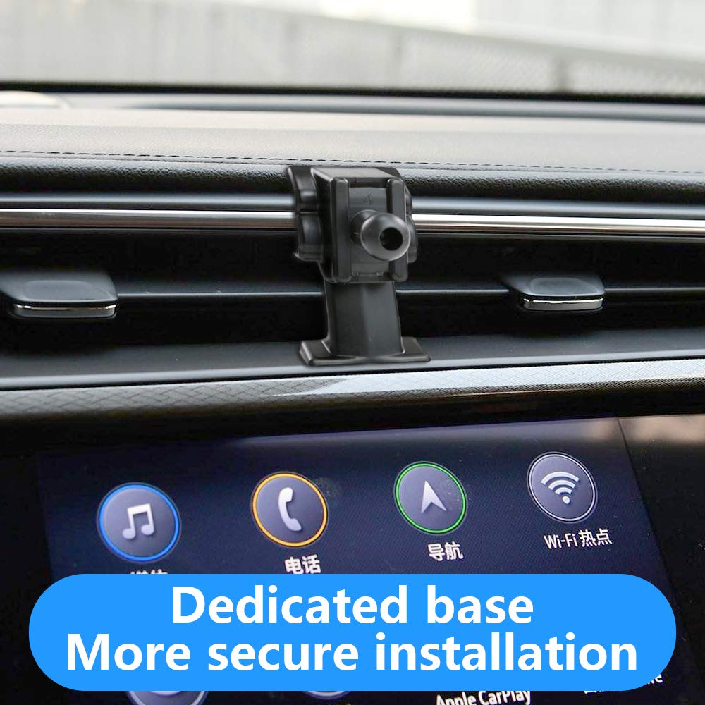 LUNQIN Car Phone Holder Mount for Buick Encore GX 2020-2023 | Universal Phone Cradle with Charging & Navigation | Perfect for SUV Interior Accessories | Ideal for Hands-Free Driving, GPS Navigation & Safe Charging