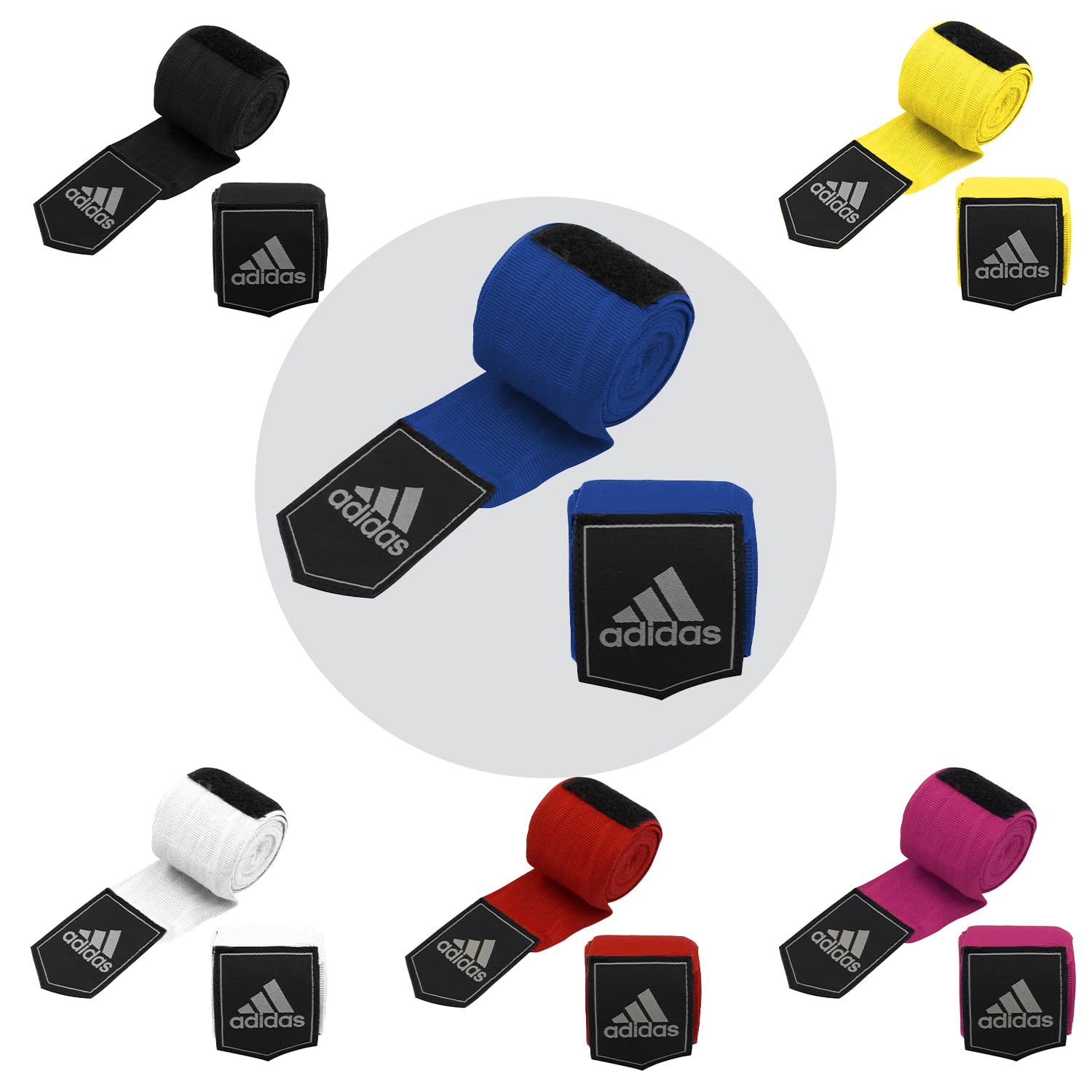 Adidas Boxing & Training Bundle - Hybrid 80 Boxing Gloves, Focus Mitts, Hand Wraps & Jump Rope for Men & Women | Boxing Training, Fitness Workouts, Gym Exercises & Home Workouts
