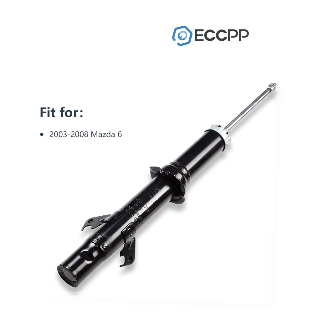 ECCPP Front & Rear Shock Absorber Strut Kit - Compatible with 2003-2008 Mazda 6 | Durable Suspension Replacement for Smooth Ride | Perfect for City Commuting & Road Trips