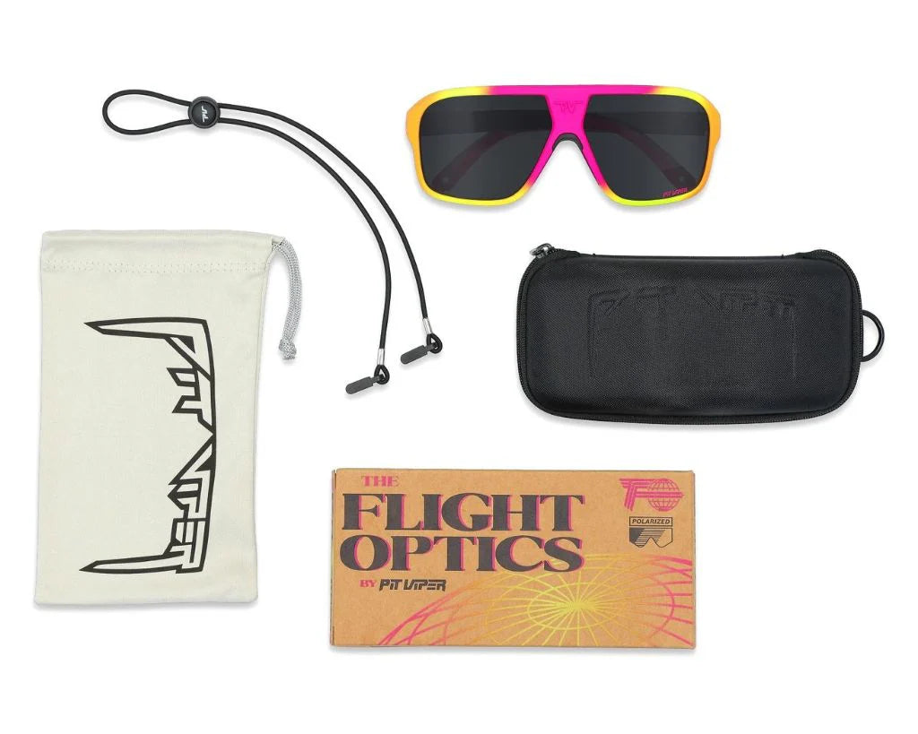 Pit Viper The Flight Polarized Sunglasses - UV Protection, Lightweight & Durable for Outdoor Sports, Driving & Adventure Activities