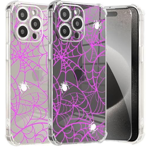 Clear-Purple Spiderweb