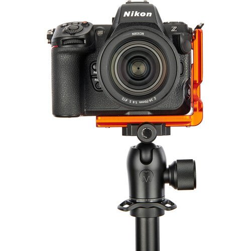 3 Legged Thing Zooey QD L Bracket for Nikon Z8 Camera (Copper) - Quick Release Plate for Tripod & Monopod, Perfect for Photography & Videography