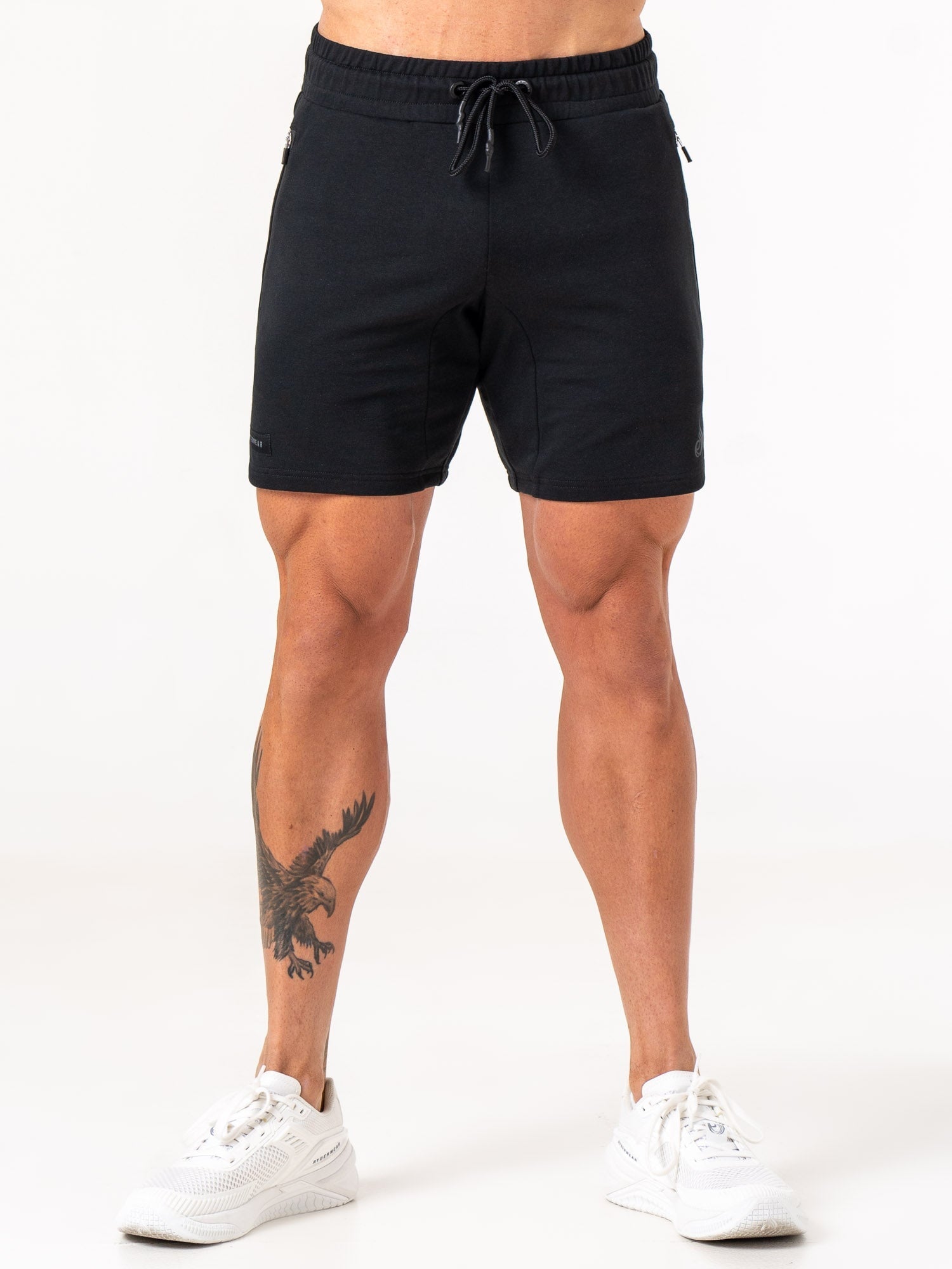 Endurance Track Shorts for Men - Black Running Shorts for Gym, Workout & Training - Lightweight & Breathable Athletic Shorts
