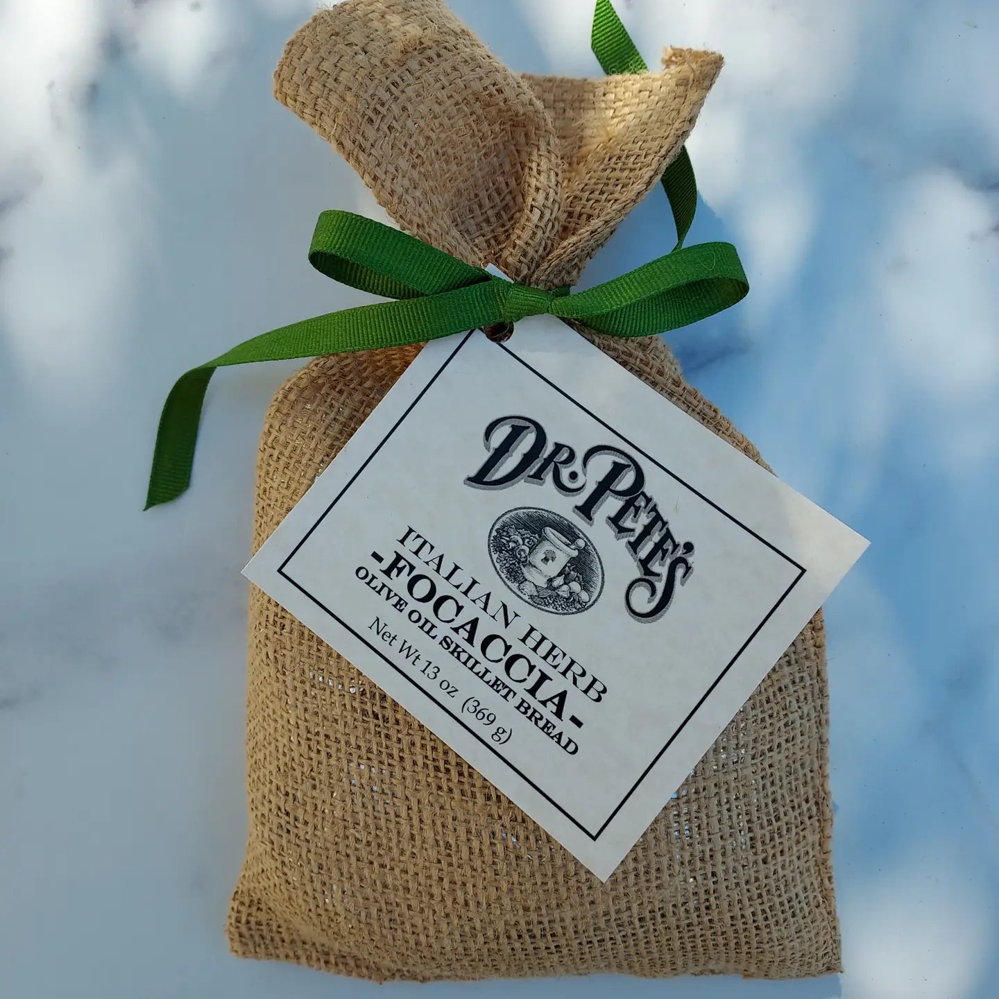 Dr. Pete's Authentic Italian Herb Focaccia Bread Mix - Easy Homemade Artisan Bread Kit for Baking Enthusiasts | Perfect for Dinner Parties, Family Gatherings & Italian-Themed Meals