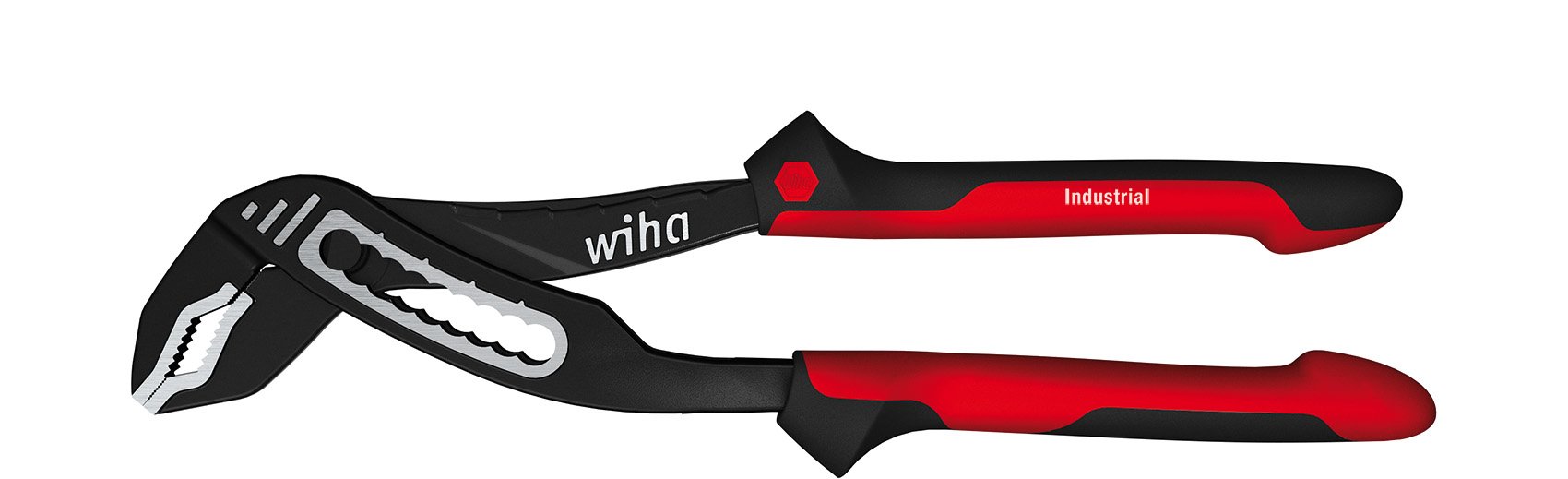 WIHA Heavy Duty Water Pump Pliers - Professional Adjustable Wrench for Plumbing, HVAC & Automotive Repairs - Industrial Pliers for Tightening, Loosening & Gripping Pipes - Ideal for Home Improvement, Construction, DIY Projects & Emergency Pipe Fixes - Perfect for Leak Repairs, Pipe Installations & Mechanical Maintenance