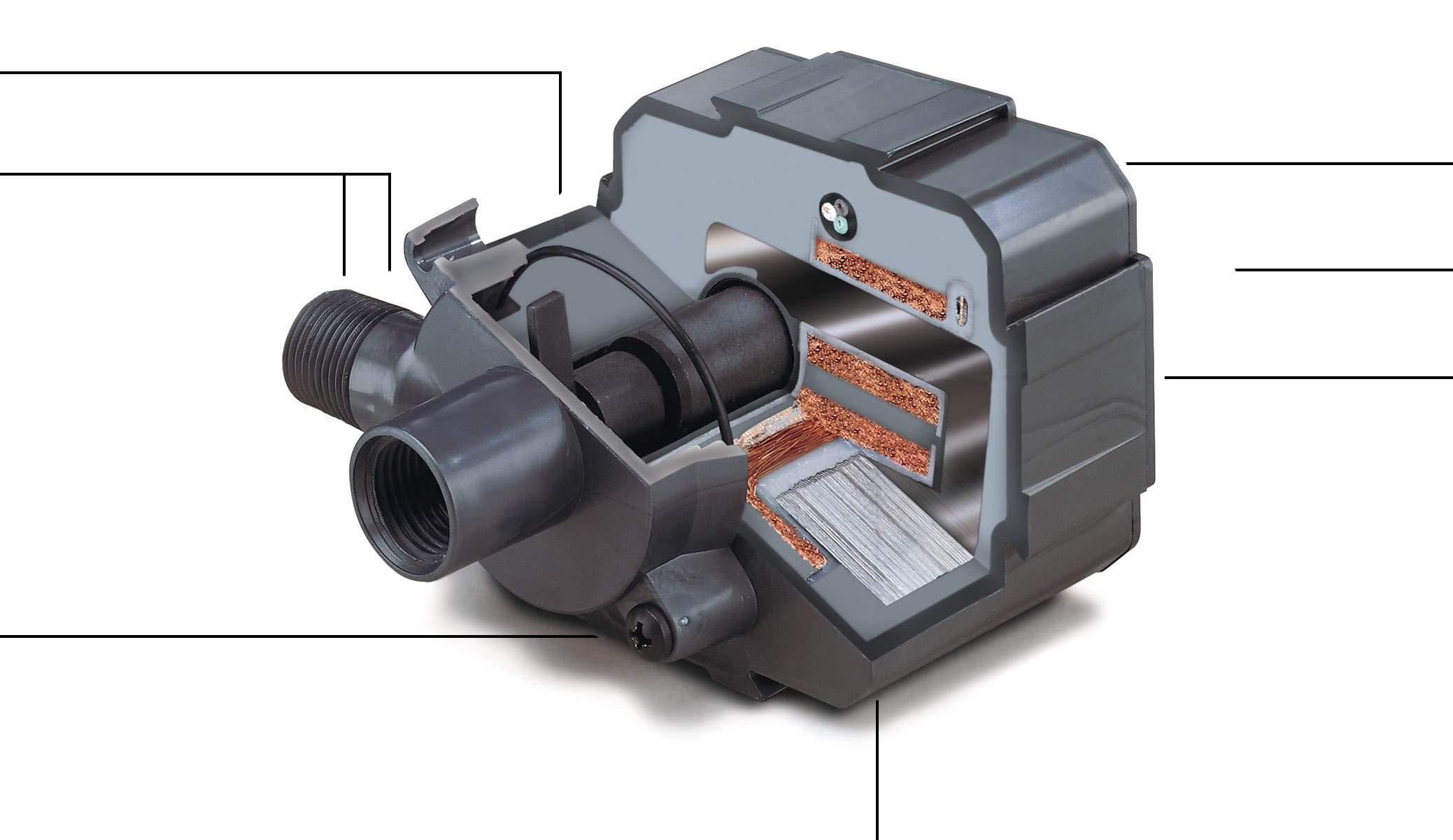 Danner Pondmaster 3600 GPH Magnetic Drive Water Pump - High Flow Submersible Pump for Ponds, Fountains & Hydroponics | Model 02755 | Ideal for Large Water Features, Aquaculture & Garden Irrigation