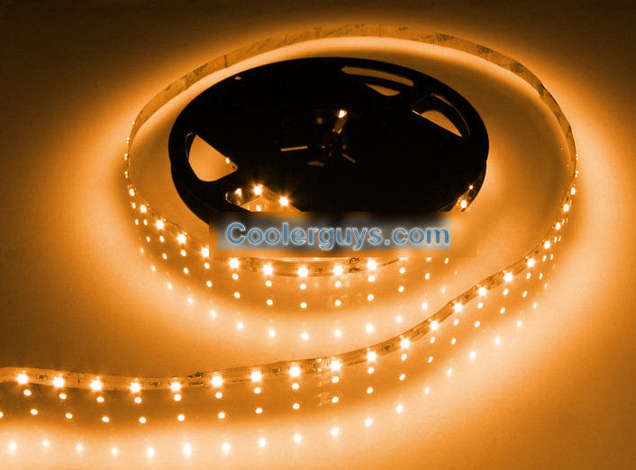 60 LED Double Density 39/78 Inch Flexible Light Strip - 12V Yellow LED Strip Lights for Car, Home, RV & Outdoor Decoration