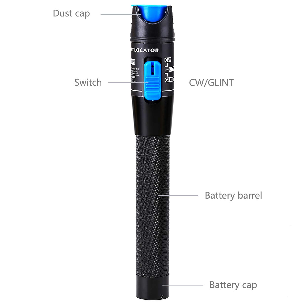 1KM Fiber Optical Power Meter & Visual Fault Locator - Professional Fiber Optic Cable Tester Tool for CATV, Telecommunications & Network Engineering Maintenance - Perfect for Field Technicians & DIY Home Installations
