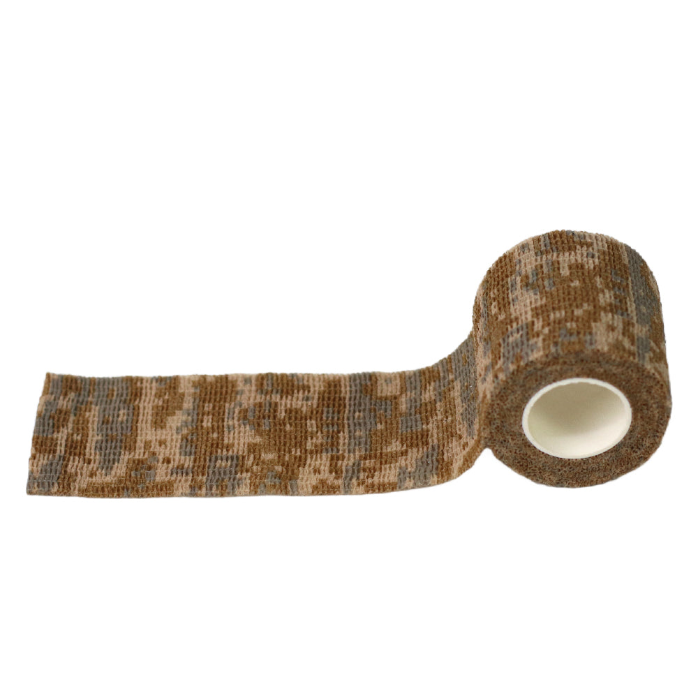 Coflex Non-Slip Grip Tape 5cm (2 Inch) Wide - Desert Camo Pattern for Skateboards, Bikes, and Tools - Enhanced Traction and Safety for Sports and DIY Projects