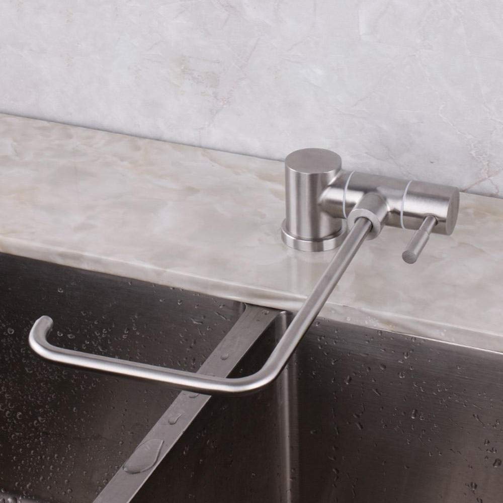 Stainless Steel Reverse Osmosis Water Filter Faucet for Kitchen Sink - 304 Grade, 1/4