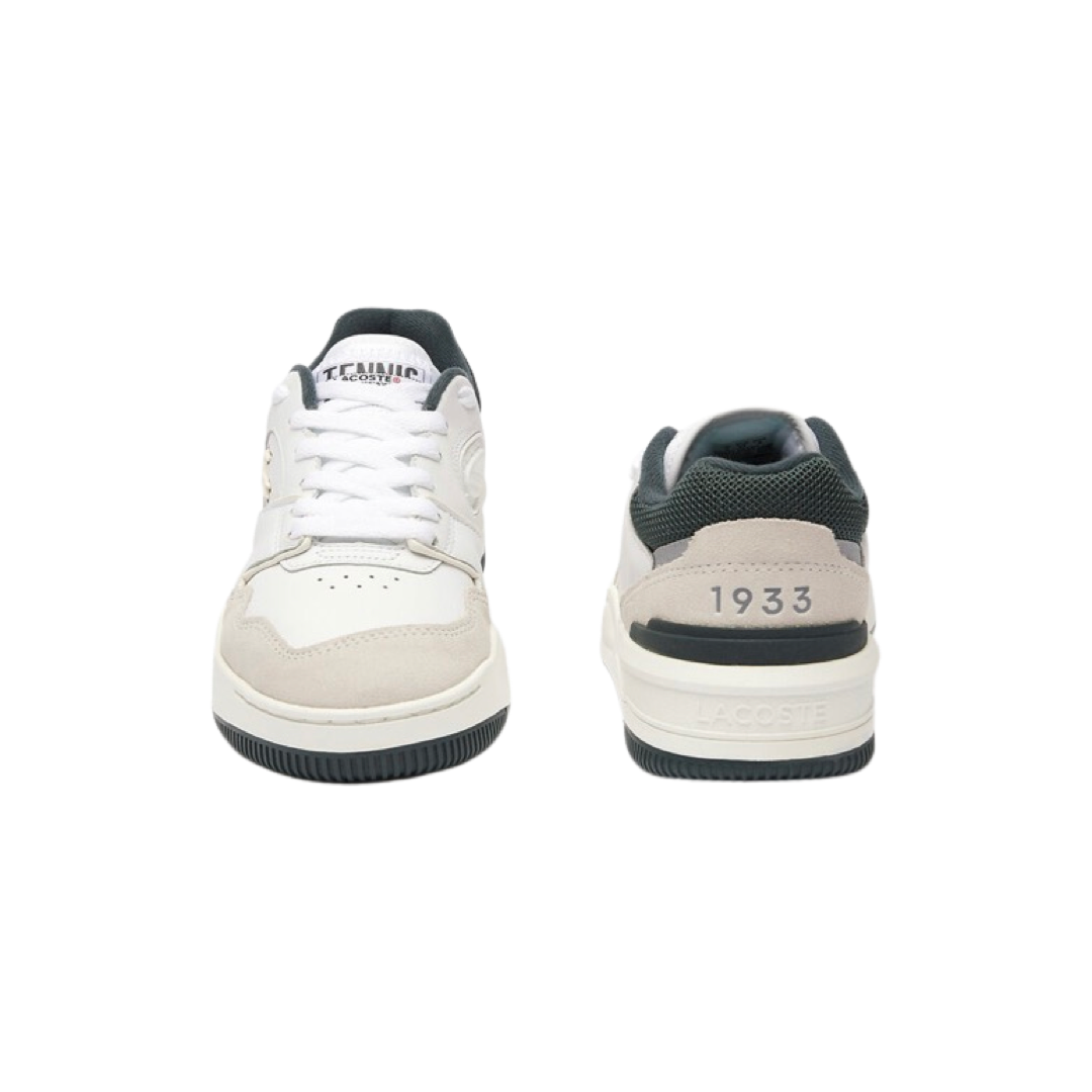 Lacoste Lineshot 223 Sneakers - White & Dark Green Men's Casual Shoes for Everyday Wear & Sports