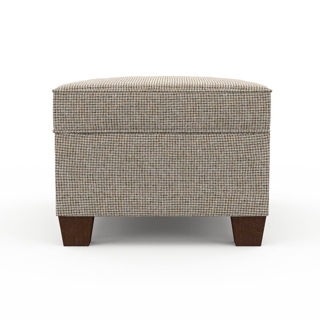 Maxine Storage Ottoman - Versatile Footrest, Seat & Hidden Storage Bench for Living Room, Bedroom & Entryway - Perfect for Small Spaces & Home Organization