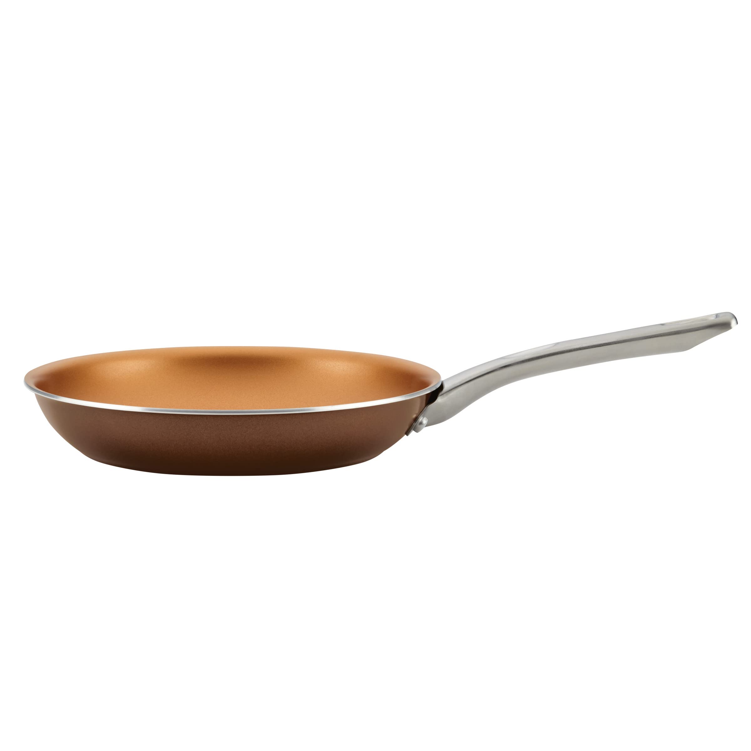 Ayesha Curry Nonstick Cookware Set - 9-Piece Pots and Pans Collection in Brown Sugar | Premium Kitchenware for Frying, Sautéing & Cooking Family Meals