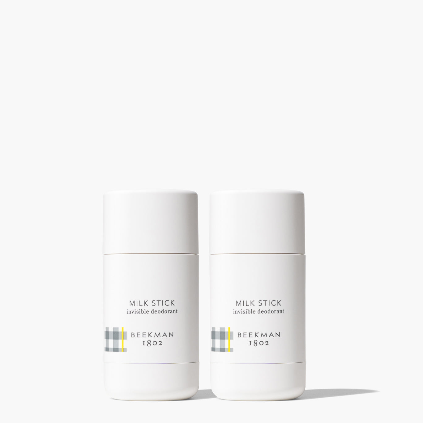 Natural Milk Stick Deodorant Duo - Organic & Aluminum-Free Deodorant for Women & Men - Fresh All Day Protection for Gym, Work & Outdoor Activities
