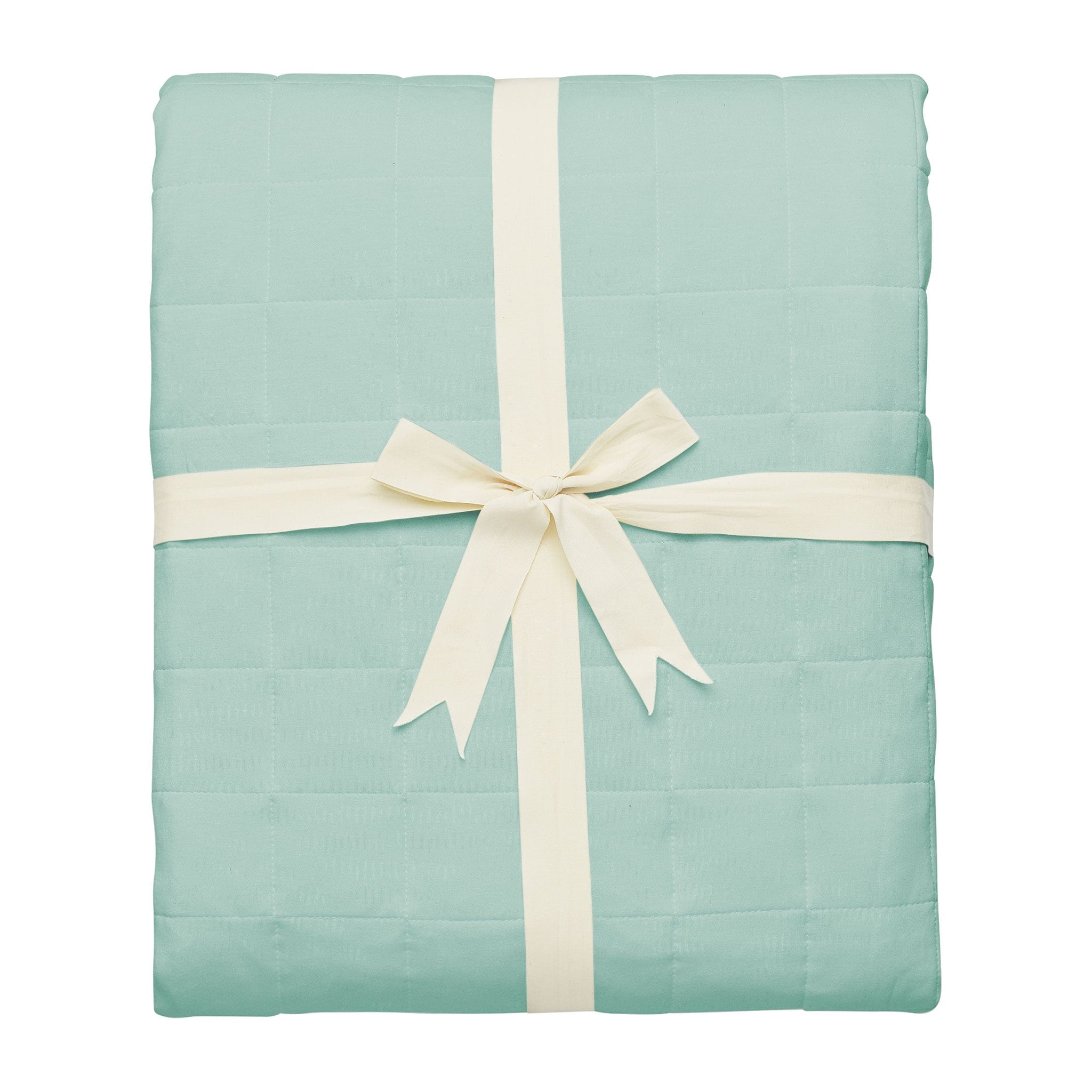 Cozy Sage Green Quilted Blanket for Adults - Soft & Warm 2.5