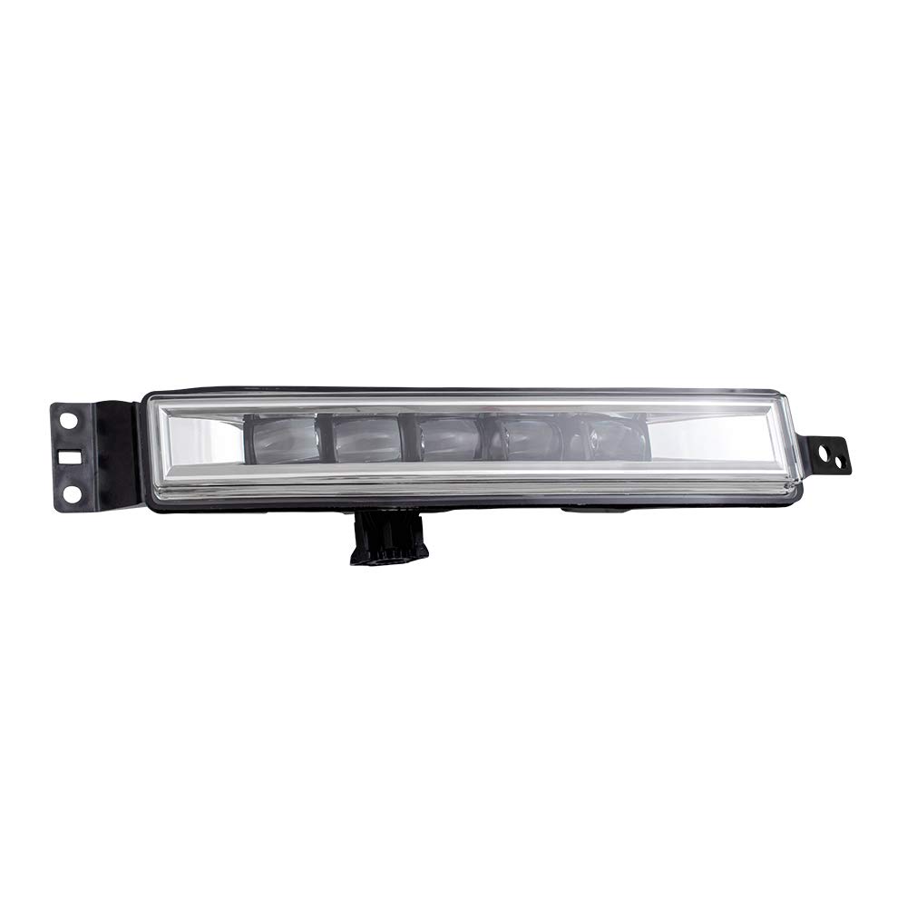 Brock Replacement Passenger Side Fog Light Compatible with 2014-2017 Honda Accord Hybrid - Perfect for Night Driving & Foggy Conditions