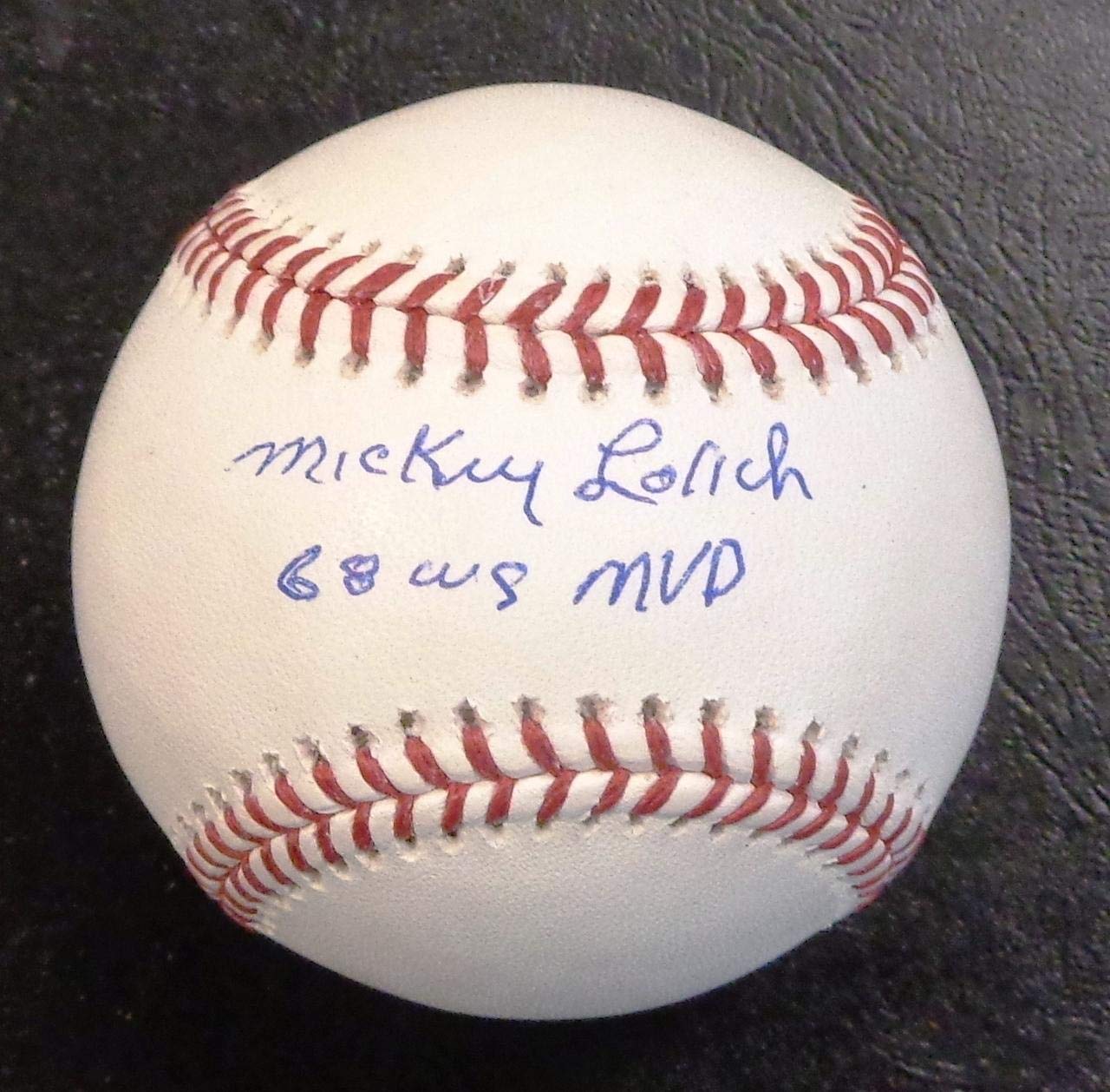 Mickey Lolich Autographed Official MLB Baseball - 1968 World Series MVP Signed Baseball - Perfect for Sports Memorabilia Collectors and Detroit Tigers Fans