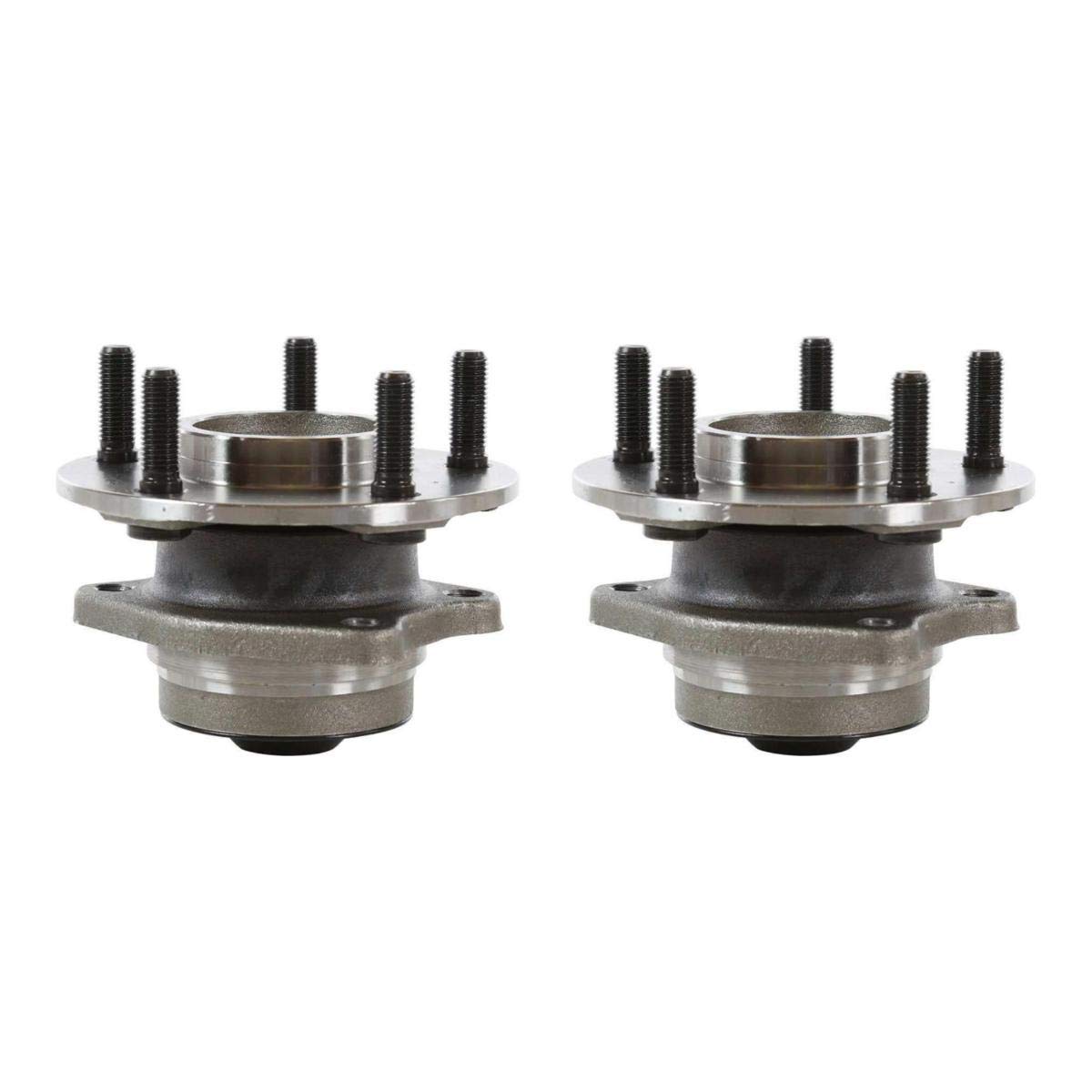 2-Piece Wheel Hub and Bearing Assembly Kit - Compatible with Dodge Caravan 2001-2007, Grand Caravan 2001-2005, Chrysler Town & Country 2004-2007, Voyager 2001-2003 - Front Left & Right Replacement for Smooth Ride & Safe Driving