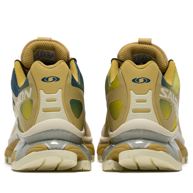 Salomon XT 4 OG Aurora Borealis Trail Running Shoes - Southern Moss/Transparent Yellow - Lightweight Hiking & Outdoor Adventure Footwear for Men & Women