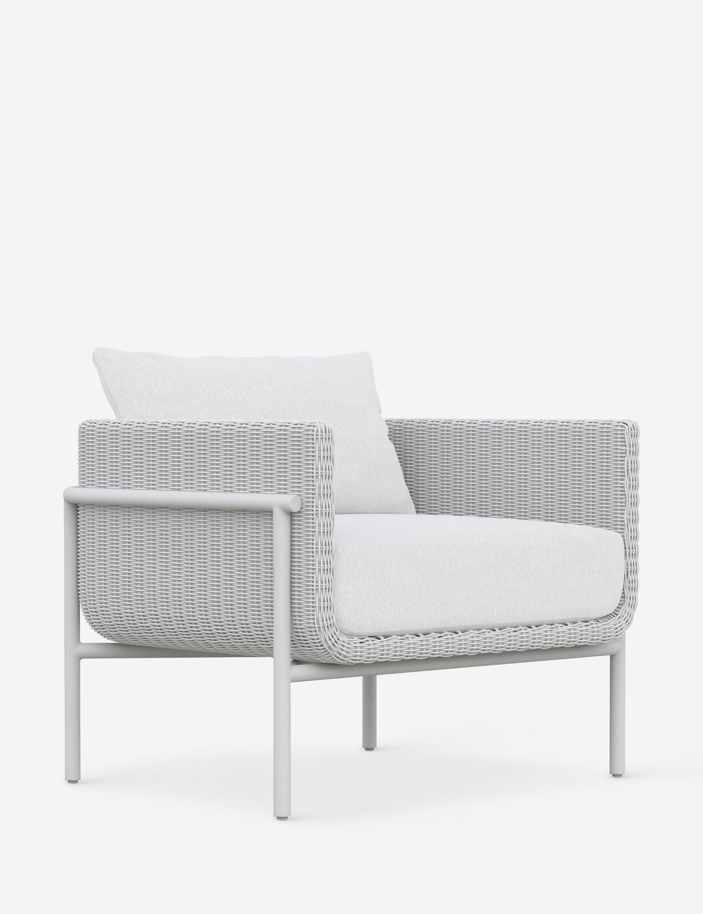 Stylish Camira Indoor Outdoor Accent Chair - Water-Resistant Patio Furniture for Garden, Balcony & Living Room Decor