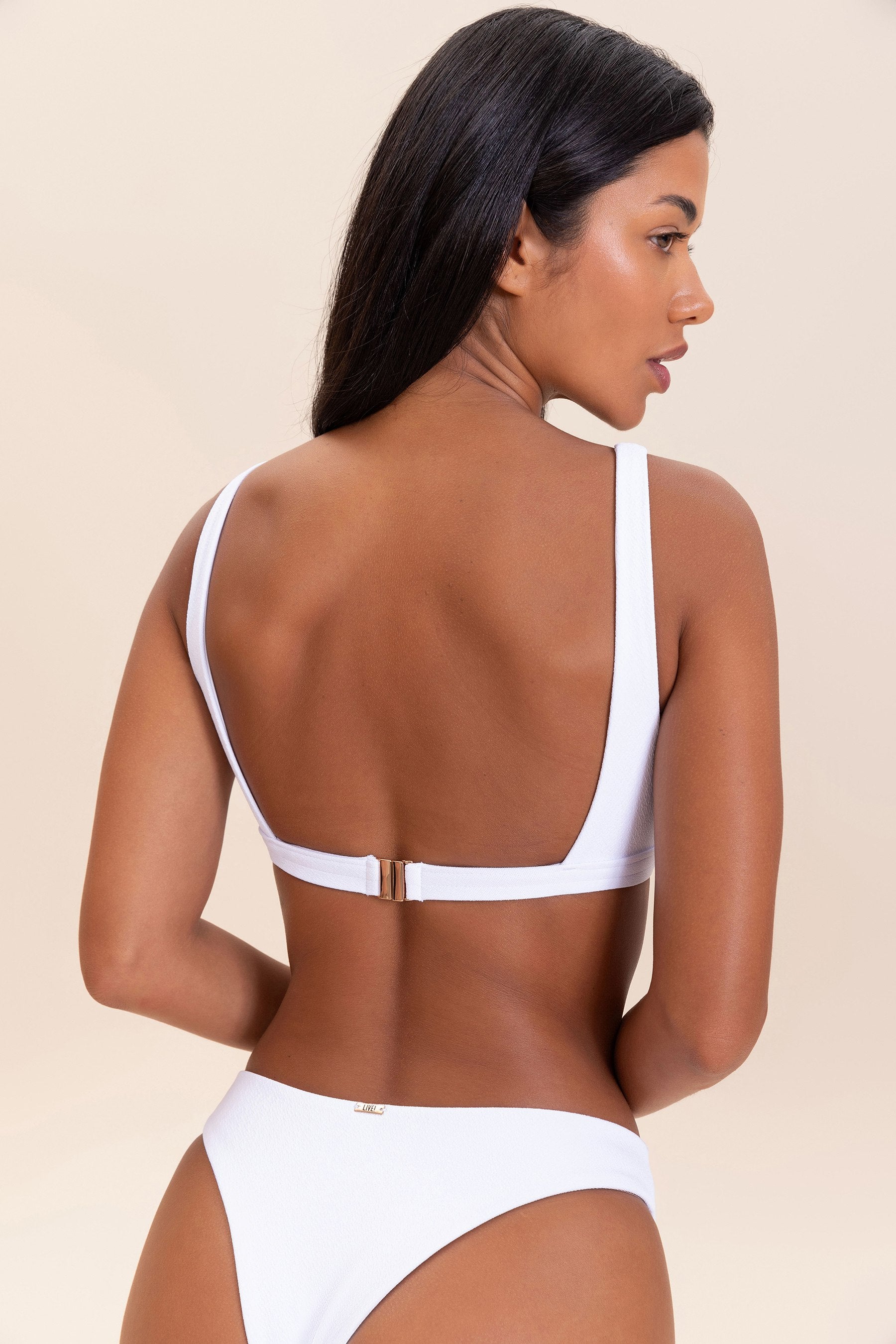 Sexy Wavy Bikini Thong Swimwear - High Waisted Cheeky Bottoms for Women - Perfect for Beach, Pool Party & Summer Vacation