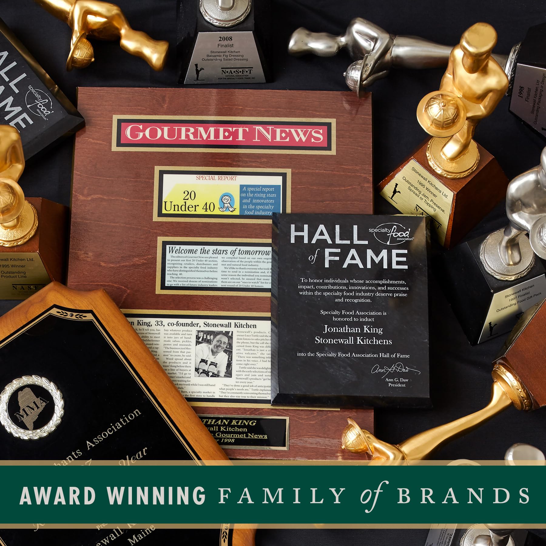 Stonewall Kitchen Favorite Flavors Gift Set (9-Piece) - Perfect for Holidays, Housewarming & Gourmet Food Lovers