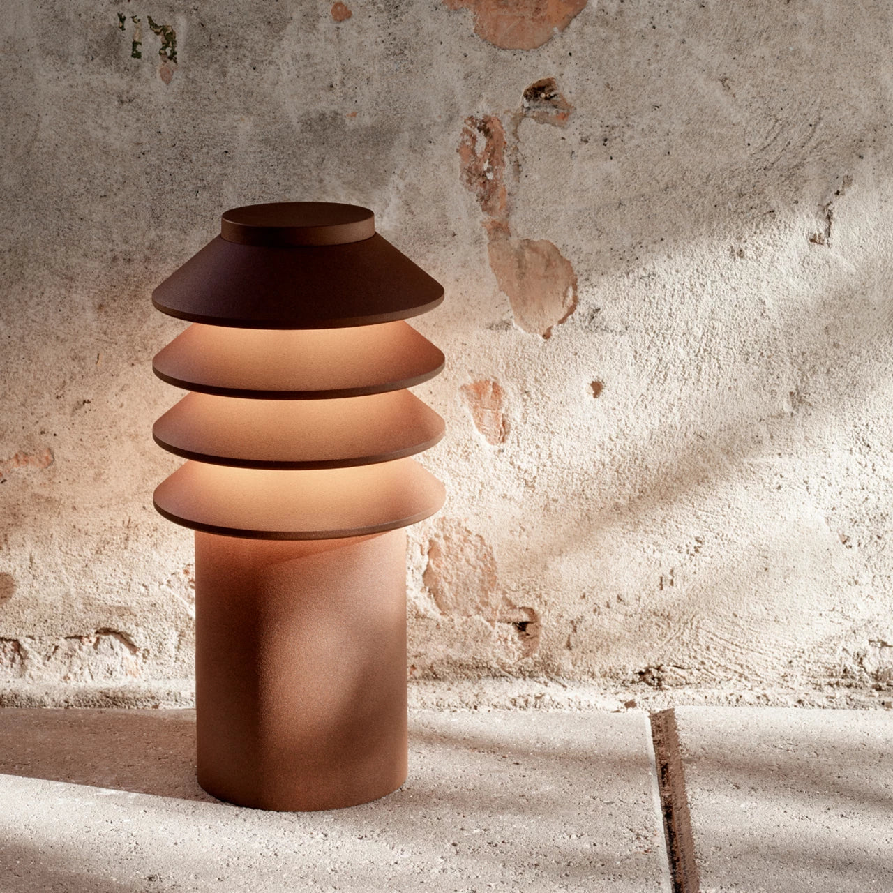 BYSTED GARDEN BOLLARD Lamp - Outdoor Solar LED Landscape Lighting for Pathways, Driveways, and Garden Decor | Weatherproof & Energy Efficient