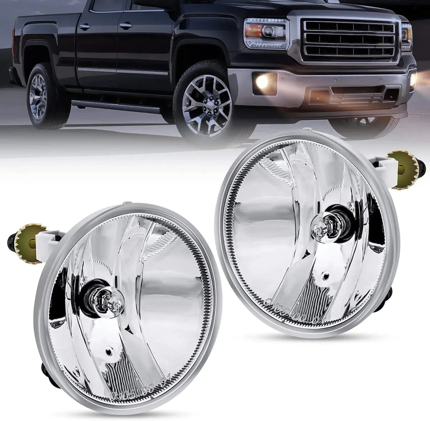 2007-2019 Chevy Avalanche Suburban Tahoe Camaro Colorado Silverado GMC Sierra Ford F-150 Pontiac G8 G6 Replacement Fog Light Assembly - Perfect for Night Driving & Off-Road Adventures