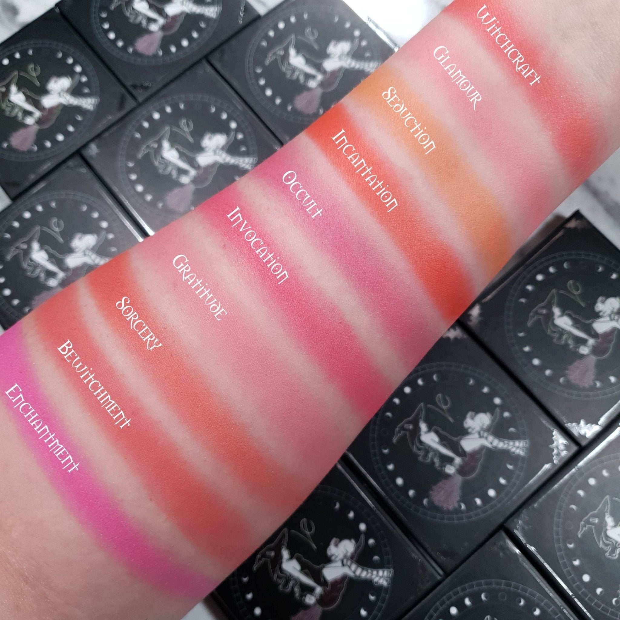 Bewitching Blush Single - Witchcraft Makeup for Halloween & Cosplay | Long-Lasting Matte Finish for Witches & Fantasy Looks