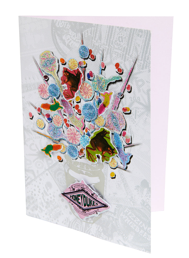 Harry Potter Honeydukes Embellished Birthday Card - Official Wizarding World Collectible - Perfect for Harry Potter Fans, Birthday Gifts & Special Occasions