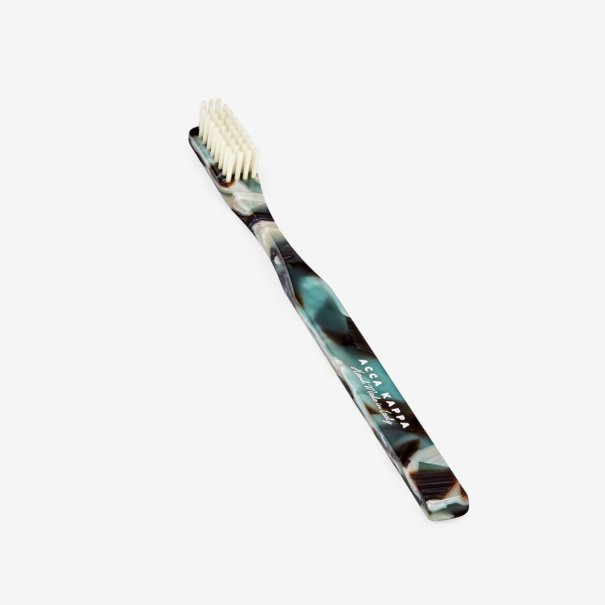 Vintage Havana & Eco-Friendly Green Toothbrush - Sustainable Oral Care for Travel & Home Use