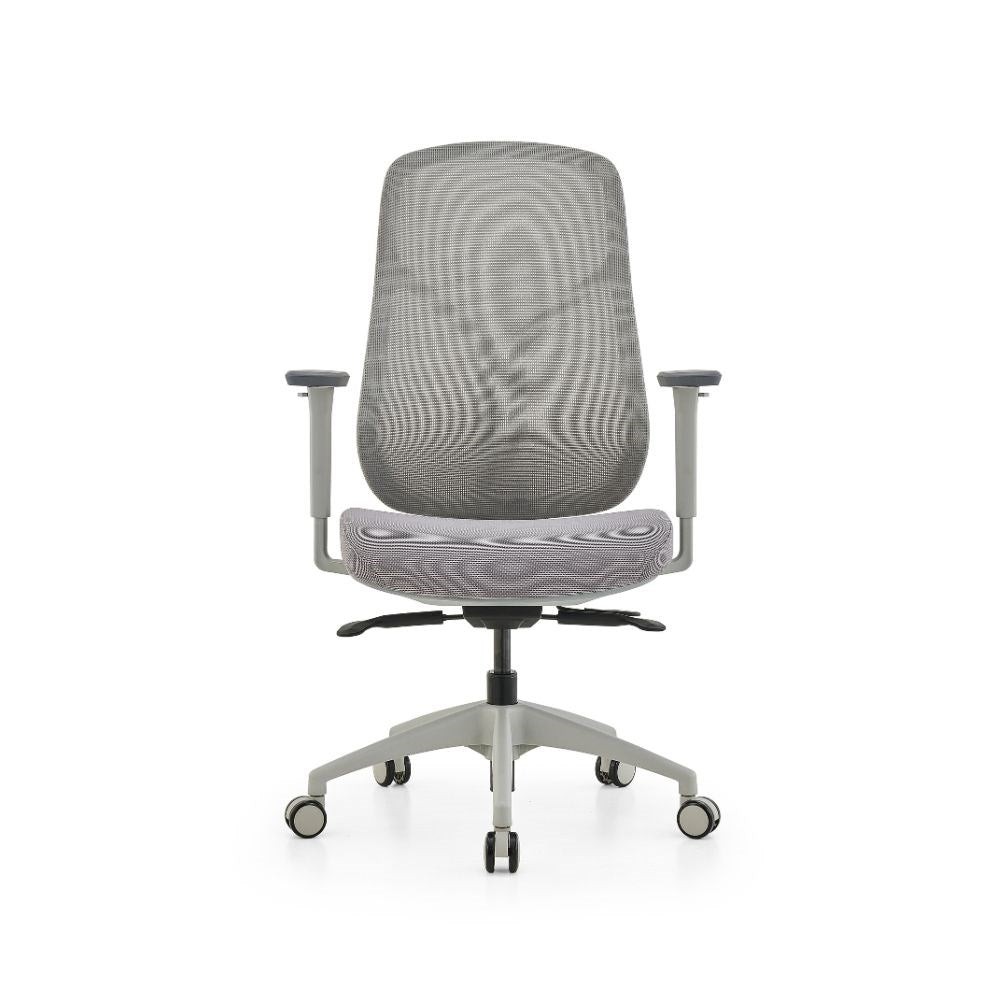 Ergonomic Yara Mesh Back Office Chair with Adjustable Height - Comfortable Desk Chair for Home & Office Workspaces - Perfect for Long Hours of Sitting, Gaming, or Studying
