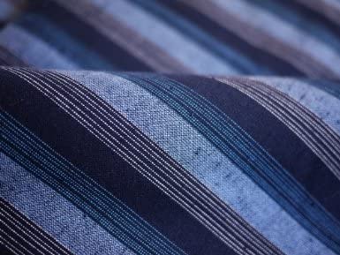 Japanese Vertical Stripe Hanten Jacket - Traditional Men's Kimono Style Coat (M-L Size) | Imported from Japan | Perfect for Loungewear, Cultural Events & Cosplay