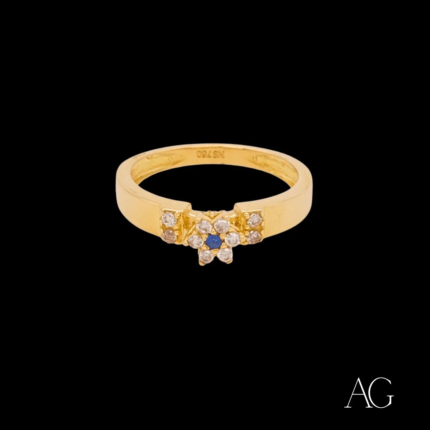18K Gold Cubic Zirconia Ring for Women - Elegant Wedding, Engagement & Anniversary Jewelry Gift - Perfect for Special Occasions & Everyday Wear