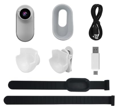 HD 1080P Wireless Mini Cat Camera Collar with Video Recording - Small Action Body Camera for Pets | Indoor/Outdoor Pet Monitoring & Birthday Gift for Cat Lovers