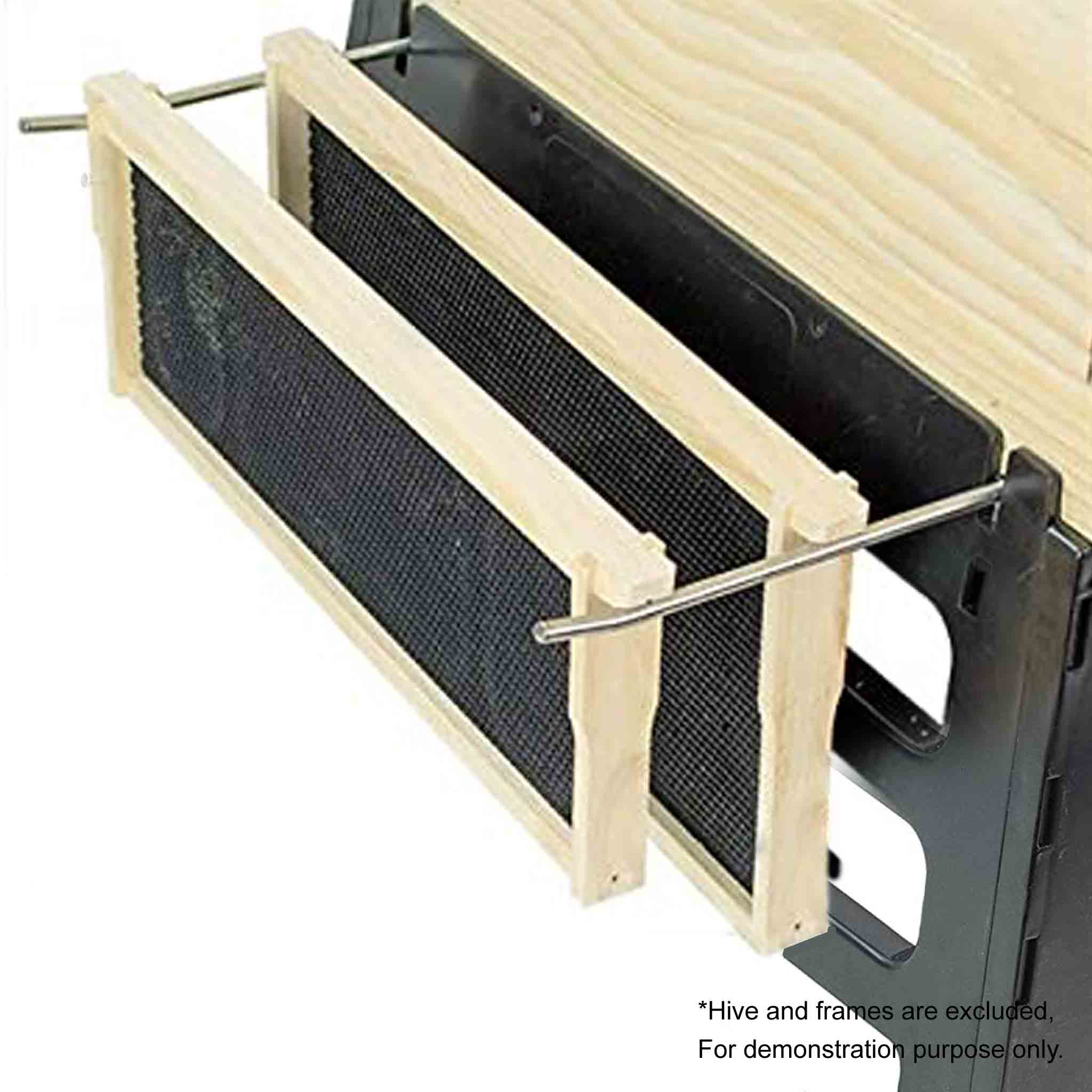 Premium Bee Hive Stand for Beekeepers - Heavy Duty Wooden Hive Support Base with Adjustable Height - Perfect for Backyard Beekeeping, Honey Production & Pollinator Gardens