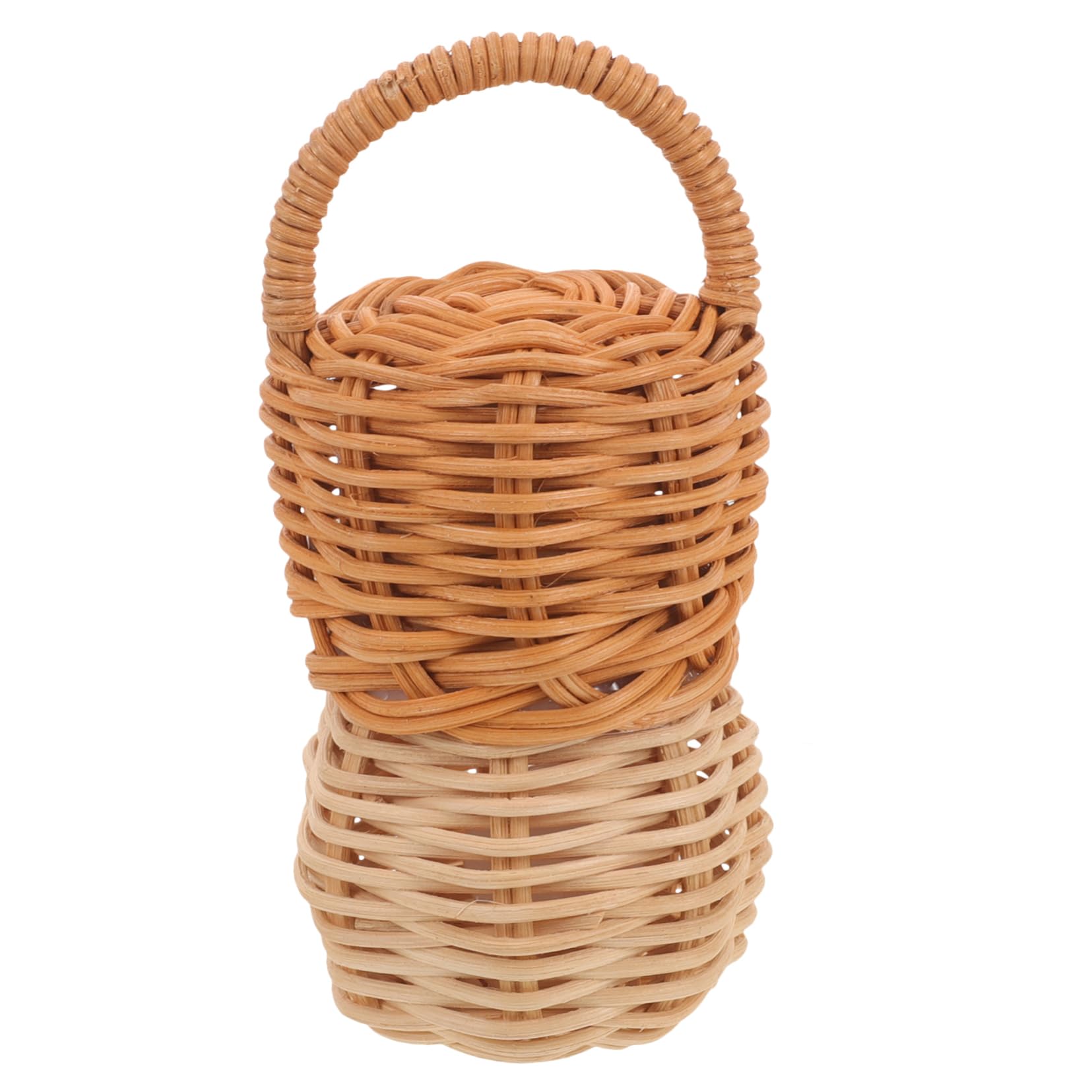 CIMAXIC Natural Rattan Pine Nut Rattle Toy - Handheld Baby Shaker & Musical Bell for Newborns - Perfect for Sensory Play, Early Learning & Infant Development
