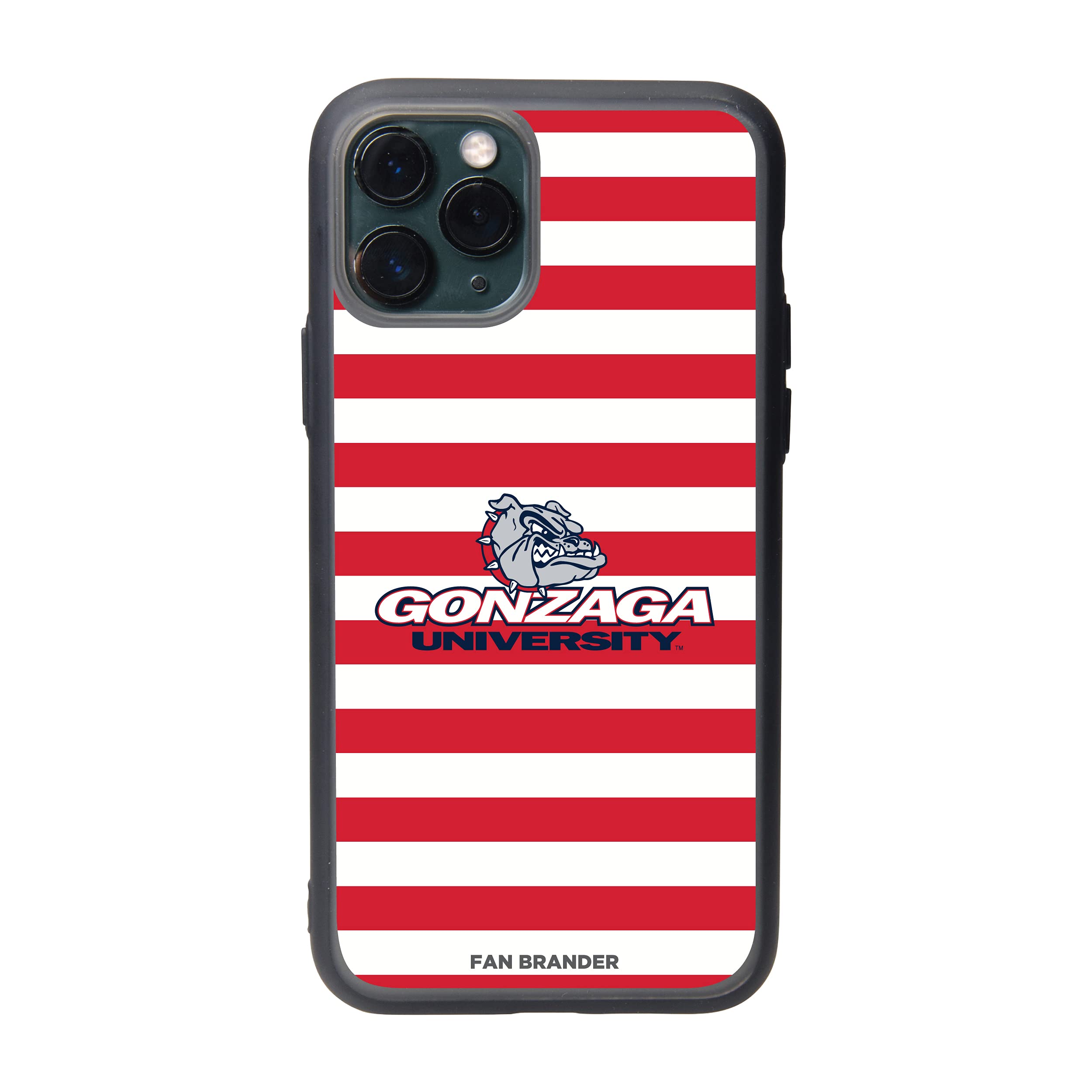 NCAA Fan Brander Phone Case with Stripes Design - Durable Protective Cover for iPhone & Samsung - Perfect for Game Day, School Spirit & College Sports Fans