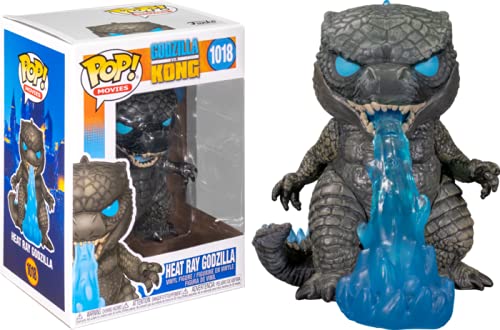 Godzilla vs Kong - Godzilla Heat Ray (Fire Breathing) Funko Pop! Vinyl Figure with Pop Box Protector Case - 3.75 Inch Collectible Toy for Movie Fans, Home Decor, and Gift Giving