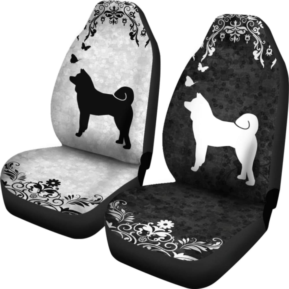 Premium Akita Car Seat Covers - Universal Fit for Cars, Trucks & SUVs - Waterproof & Durable Protection for Pets, Kids & Daily Use - Easy to Clean & Install (Model 094201)