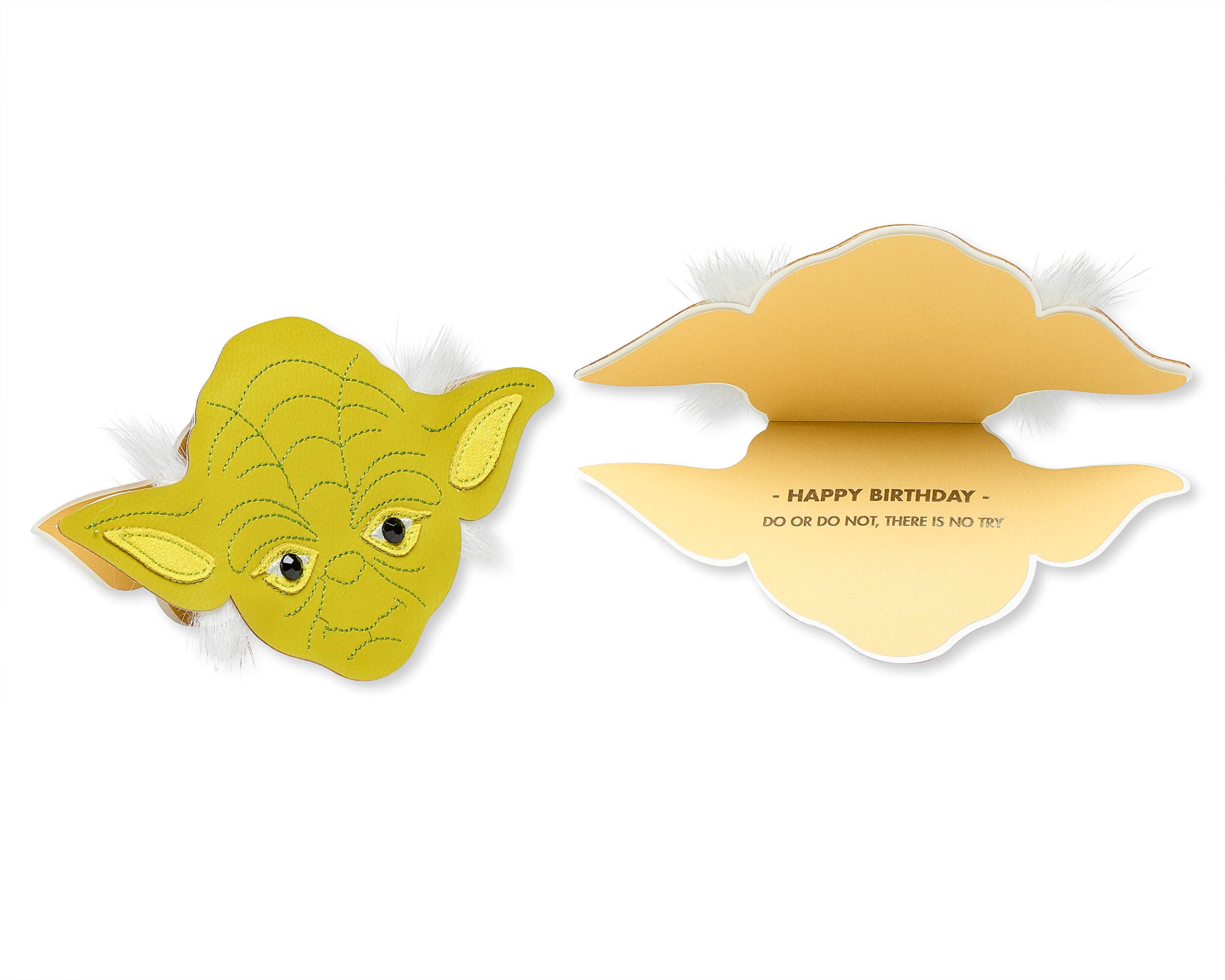 Star Wars Birthday Cards Set - BB-8 & Yoda Themed Greeting Cards (3-Pack) | Perfect for Star Wars Fans, Birthday Parties & Collectors
