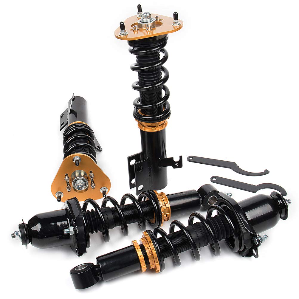 SCITOO Full Coilover Suspension Kit - Performance Shock Struts Assembly for 2009-2017 Toyota Corolla & 2009 Toyota Matrix | Enhanced Ride Comfort & Handling for Street Racing & Daily Driving