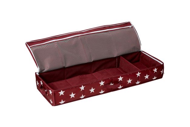 Gift Wrap Storage Organizer - Multi-Color Wrapping Paper & Ribbon Holder for Holiday, Birthday & Party Gift Wrapping Organization