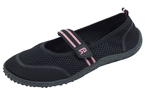 Sunville Women's Slip-On Water Shoes - Quick Dry Aqua Socks for Beach, Pool, Yoga & Water Sports | Lightweight Comfortable Swim Shoes for Women