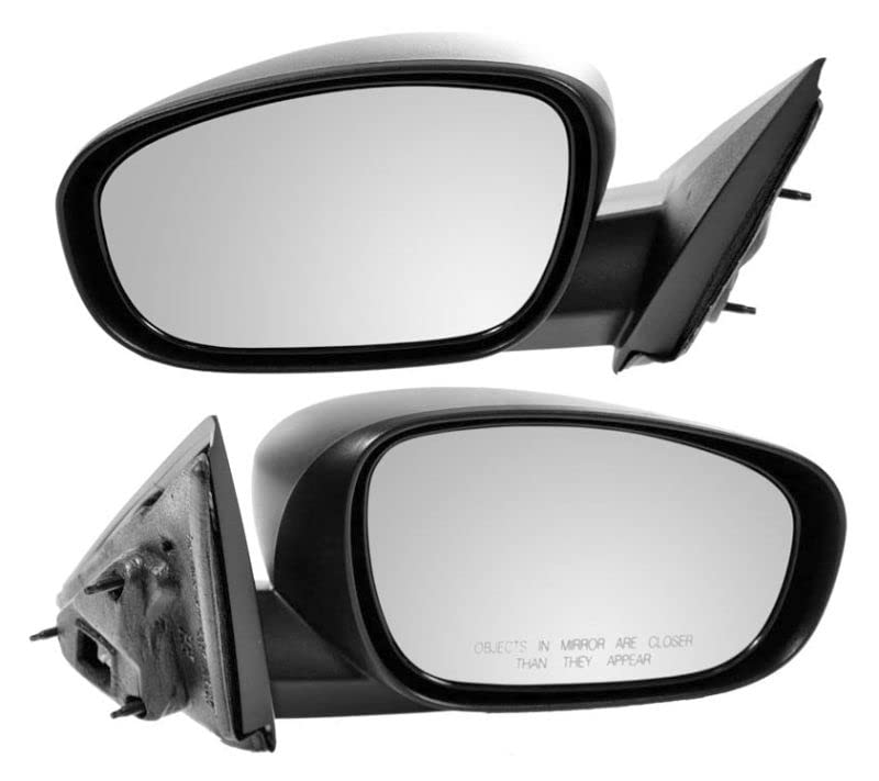 Heated Driver & Passenger Side Mirror Set Compatible with 2007-2010 Chrysler 300, 2006-2010 Dodge Charger, 2005-2008 Dodge Magnum - CH1320295 CH1321295 - Perfect for Winter Driving & Enhanced Visibility
