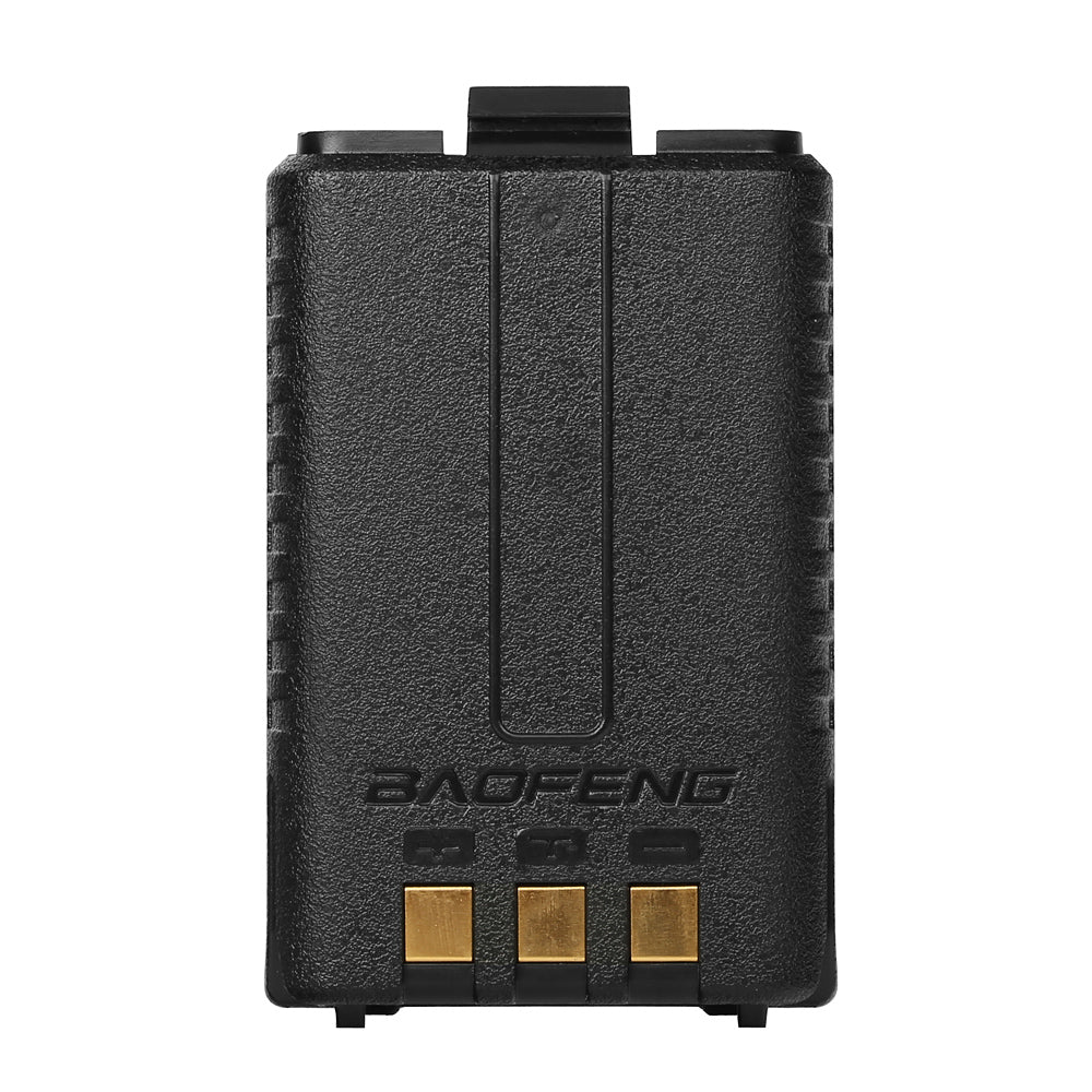 High Capacity 1800mAh Li-ion Rechargeable Battery for Baofeng UV-5R Walkie Talkie - Perfect for Outdoor Adventures, Emergency Preparedness & Security Work