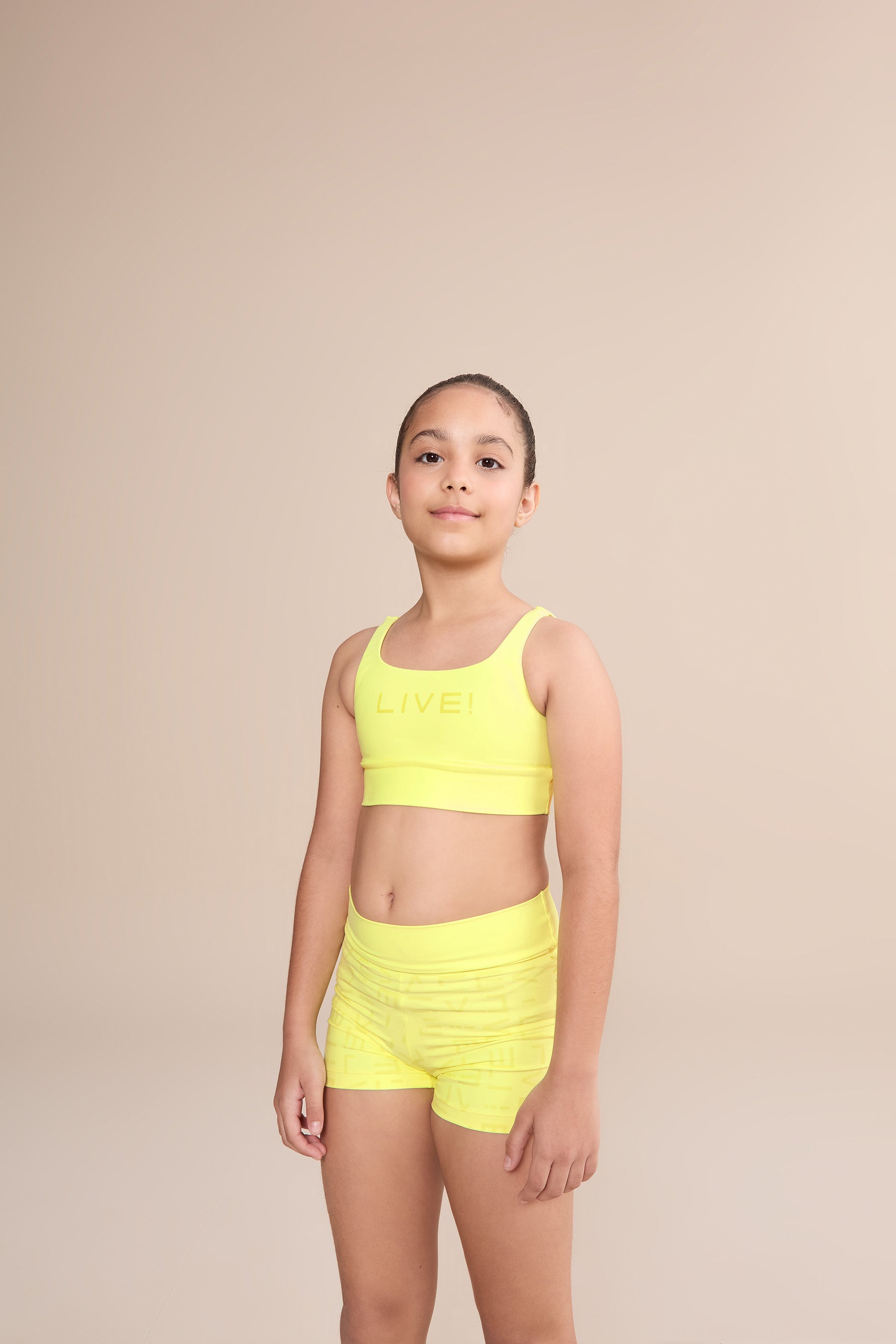 Move LIVE! Kids Sports Bra - Breathable & Supportive Activewear for Girls - Perfect for Running, Gymnastics & Dance Practice